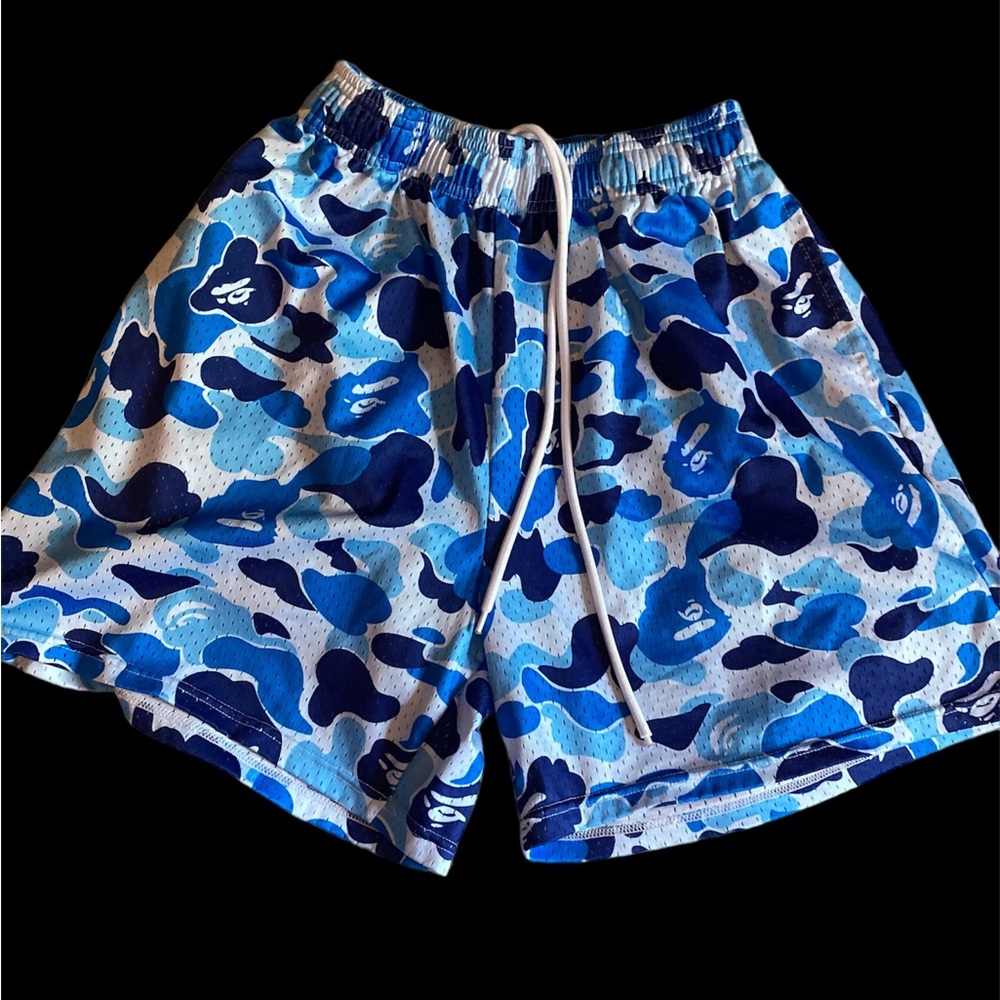 Bape mesh shorts